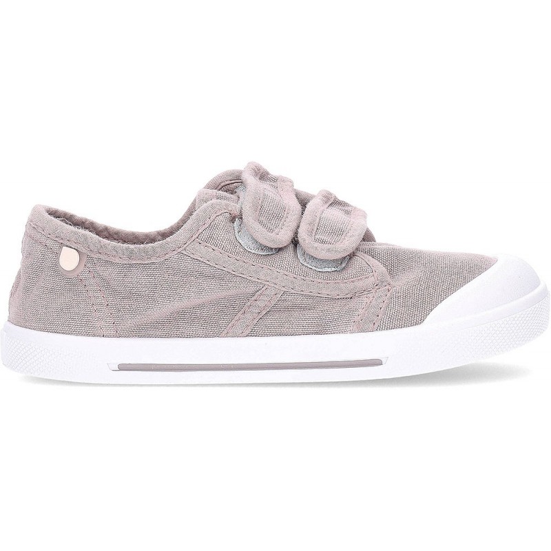Baskets pieds nus IGOR Canvas V S10348 TAUPE