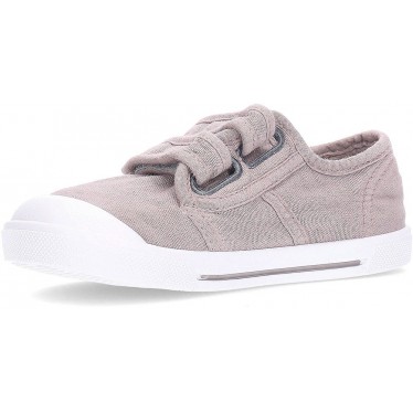 Baskets pieds nus IGOR Canvas V S10348 TAUPE