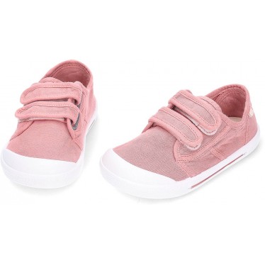 Baskets pieds nus IGOR Canvas V S10348 NUEVO_ROSA
