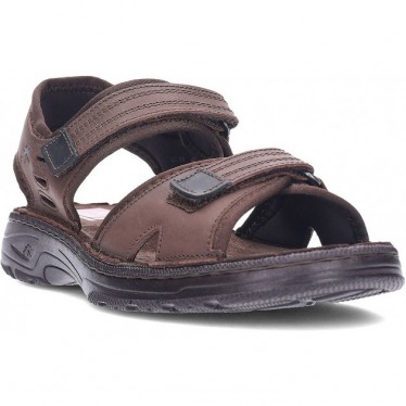 Sandales en cuir FLUCHOS Azores F2197 MARRON_NEGRO