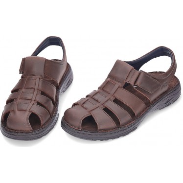 Sandales homme FLUCHOS Azores F2198 MARRON