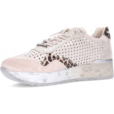 Baskets CETTI C-848SRAXL pour femmes LEO_IVORY