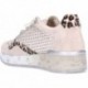 Baskets CETTI C-848SRAXL pour femmes LEO_IVORY