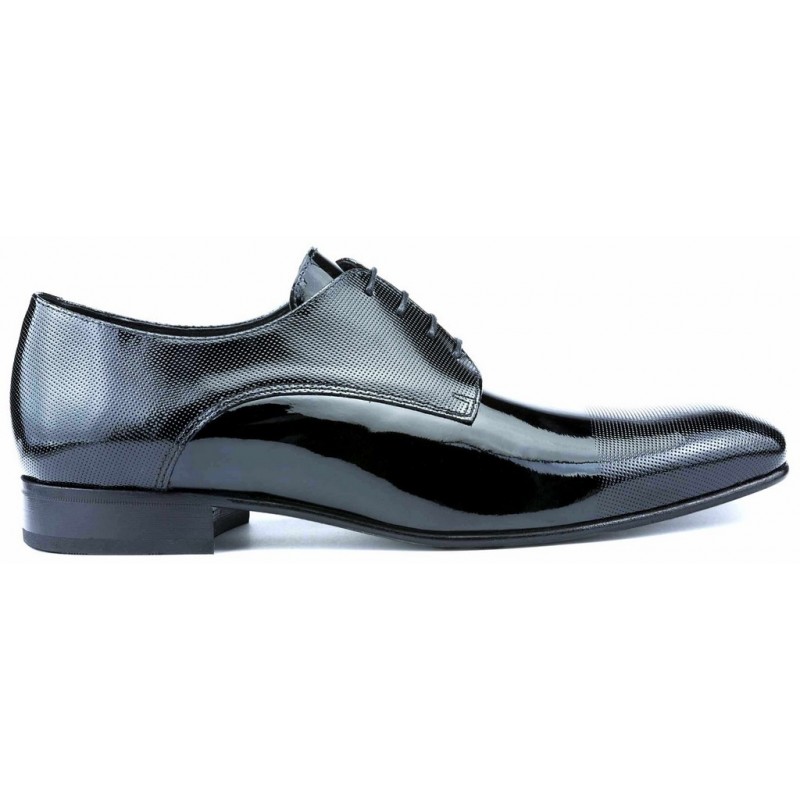 SERGIO SERRANO ZAPATOS NOVIO CHAROL LUXORY NEGRO