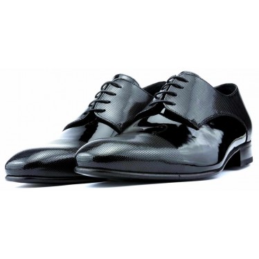 SERGIO SERRANO ZAPATOS NOVIO CHAROL LUXORY NEGRO