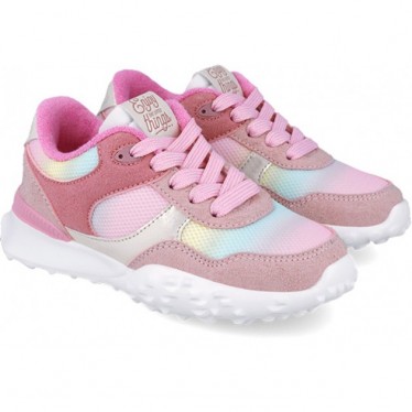 Baskets à lacets Garvalin 252830 pour fille ROSA_D032