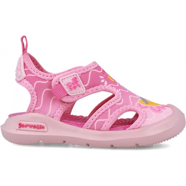 Sandales de plage Garvalin 252846 à imprimé vagues pour filles ROSA_B032 Sandales de plage Garvalin 252846 à imprimé vagues pour filles ROSA_B032
