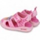 Sandales de plage Garvalin 252846 à imprimé vagues pour filles ROSA_B032