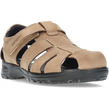 CALLAGHAN homme sandale confortable et léger TAUPE