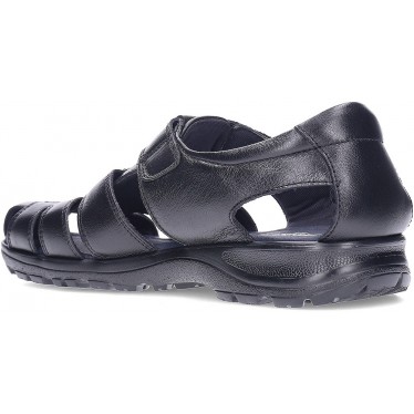 CALLAGHAN homme sandale confortable et léger NEGRO
