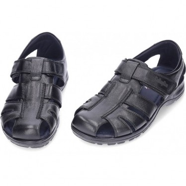 CALLAGHAN homme sandale confortable et léger NEGRO