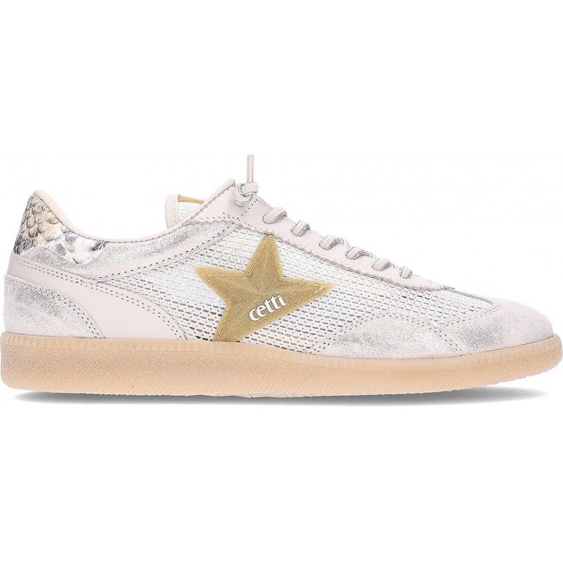 Chaussures de sport pour femmes CETTI C-1385 SRA MICRO_CHAMPAGNE Chaussures de sport pour femmes CETTI C-1385 SRA MICRO_CHAMPAGNE