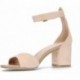 GEOX Sandale à talon Virnilisa D55YZA ROSE