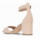 GEOX Sandale à talon Virnilisa D55YZA ROSE
