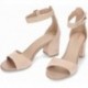GEOX Sandale à talon Virnilisa D55YZA ROSE