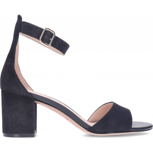 GEOX Sandale à talon Virnilisa D55YZA BLACK GEOX Sandale à talon Virnilisa D55YZA BLACK