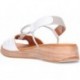 Sandale PAULA URBAN Sunset 30-718 BLANCO_PLATA
