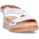 Sandale femme Paula Urban Picasso 24728 BLANCO