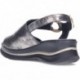 Sandale femme Paula Urban Picasso 24728 NEGRO