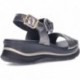 Sandale femme Paula Urban Picasso 24728 NEGRO