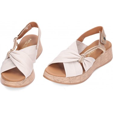 Sandale femme PAULA URBAN 33-416 OFF_PLATINO