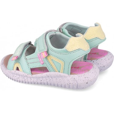 Sandales urbaines Garvalin 252878 Javea pour filles AQUA_D269