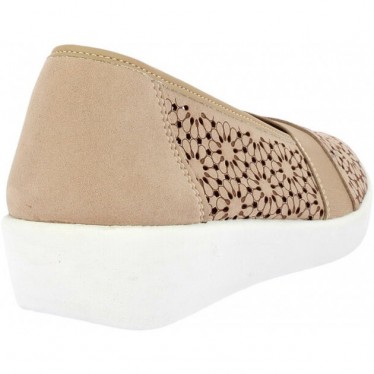 Mocassins Doctor Cutillas 38474 à fleurs découpées pour femme NUDE