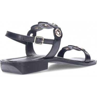 GIOSEPPO Sandales en cuir sirène 74348 BLACK