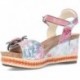 Sandale femme LAURA VITA FACYO 06 ROSE