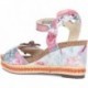Sandale femme LAURA VITA FACYO 06 ROSE