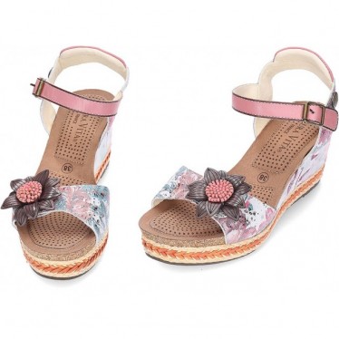 Sandale femme LAURA VITA FACYO 06 ROSE