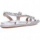Sandales pour femmes LAURA VITA MAXINE04 ARGENT