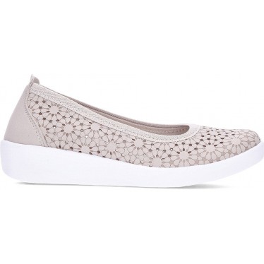 Ballerines pour femmes DOCTOR CUTILLAS 38473 PLATINO