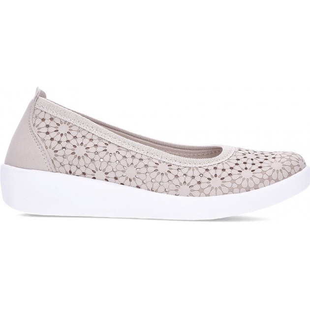 Ballerines pour femmes DOCTOR CUTILLAS 38473 PLATINO Ballerines pour femmes DOCTOR CUTILLAS 38473 PLATINO