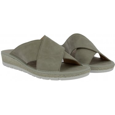 Doctor Cutillas 35337 Sandales croisées pour femmes TAUPE