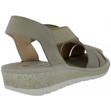 Sandale crabe pour femme Doctor Cutillas 35336 avec élastiques TAUPE