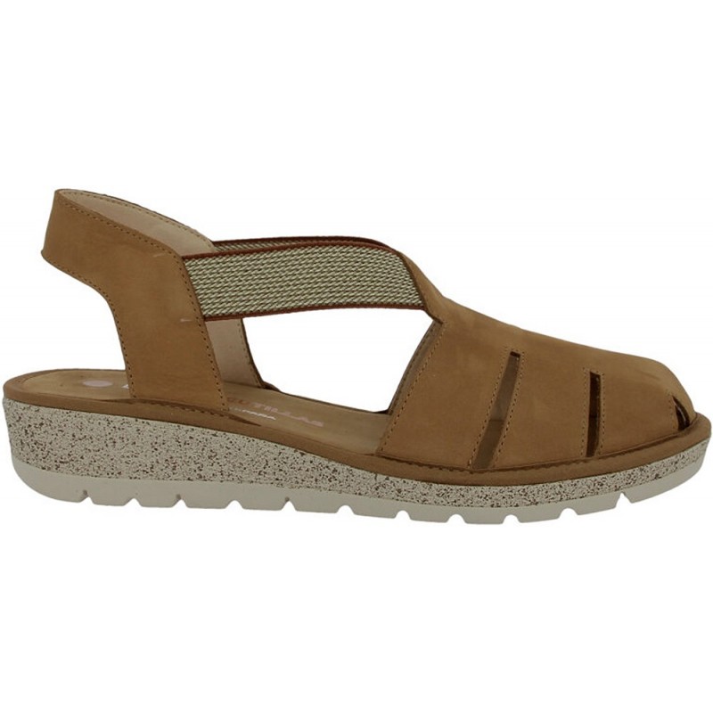 Sandale crabe pour femme Doctor Cutillas 35336 avec élastiques CUERO