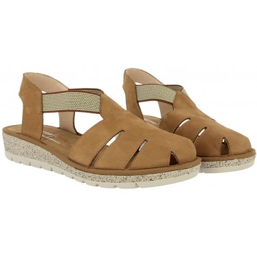 Sandale crabe pour femme Doctor Cutillas 35336 avec élastiques CUERO