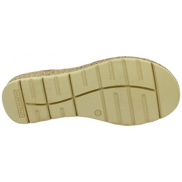 Sandale crabe pour femme Doctor Cutillas 35336 avec élastiques CUERO