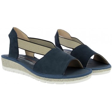 Doctor Cutillas 35413 Sandales élastiques pour femmes MARINO