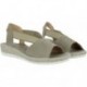 Doctor Cutillas 35413 Sandales élastiques pour femmes TAUPE