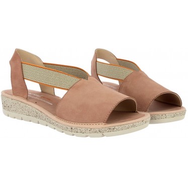 Doctor Cutillas 35413 Sandales élastiques pour femmes NUDE