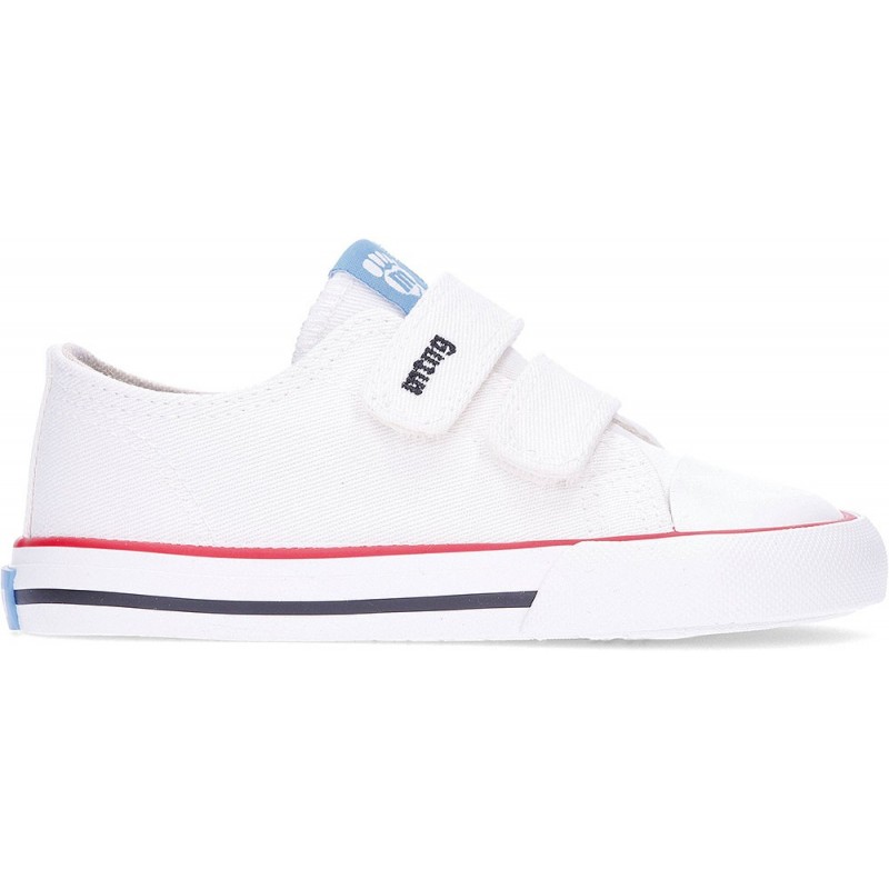 Baskets écologiques MTNG Free Baby 49049 pour garçons CANVER_WHITE