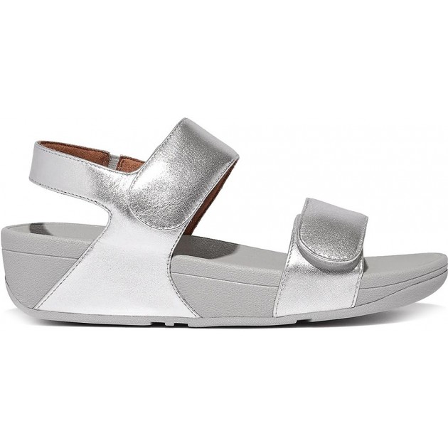 SANDALES FITFLOP LULU FV8 SILVER SANDALES FITFLOP LULU FV8 SILVER