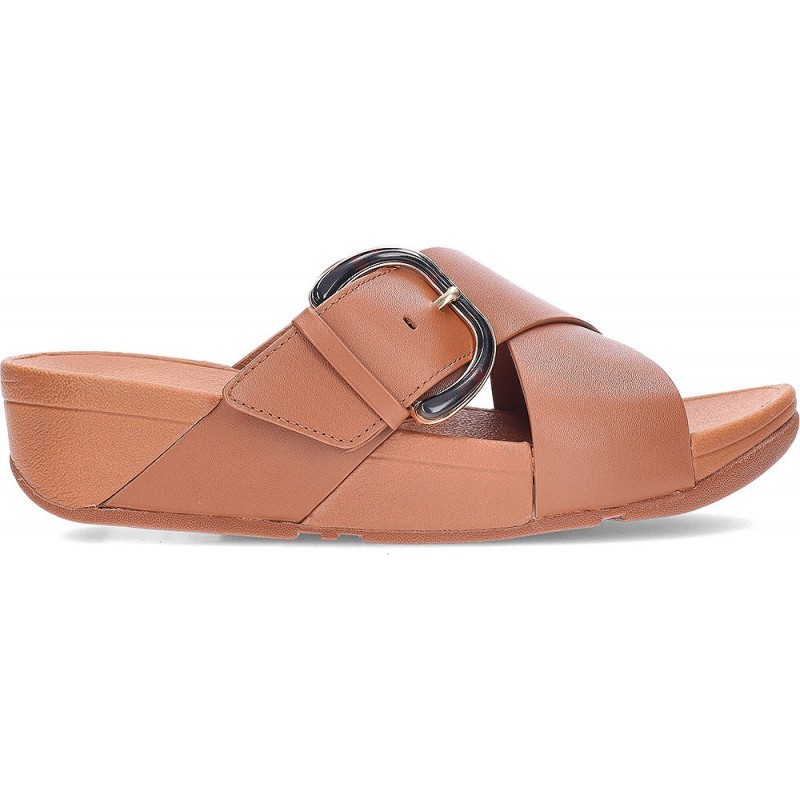 Sandales FITFLOP Lulu Resin JE8 DEEP_TAN