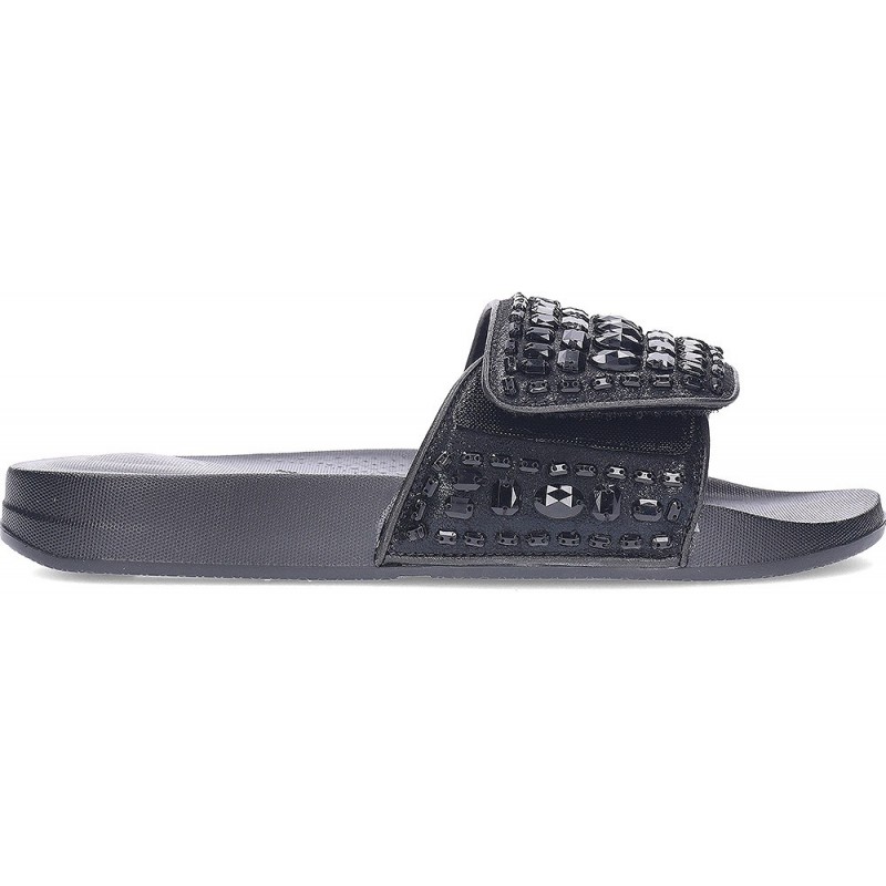 Sandales Fitflop Multi Crystal Pool JB1 pour femme ALL_BLACK