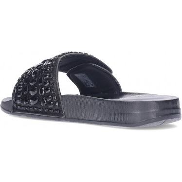 Sandales Fitflop Multi Crystal Pool JB1 pour femme ALL_BLACK