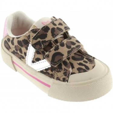 Chaussures de sport pour fille Victoria 1065196 Tribu Basket LEOPARDO