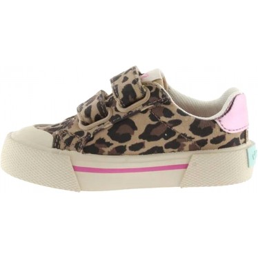 Chaussures de sport pour fille Victoria 1065196 Tribu Basket LEOPARDO
