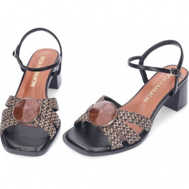 Sandale à talons NOA HARMON Carmen 9968-67 BLACK_CUERO